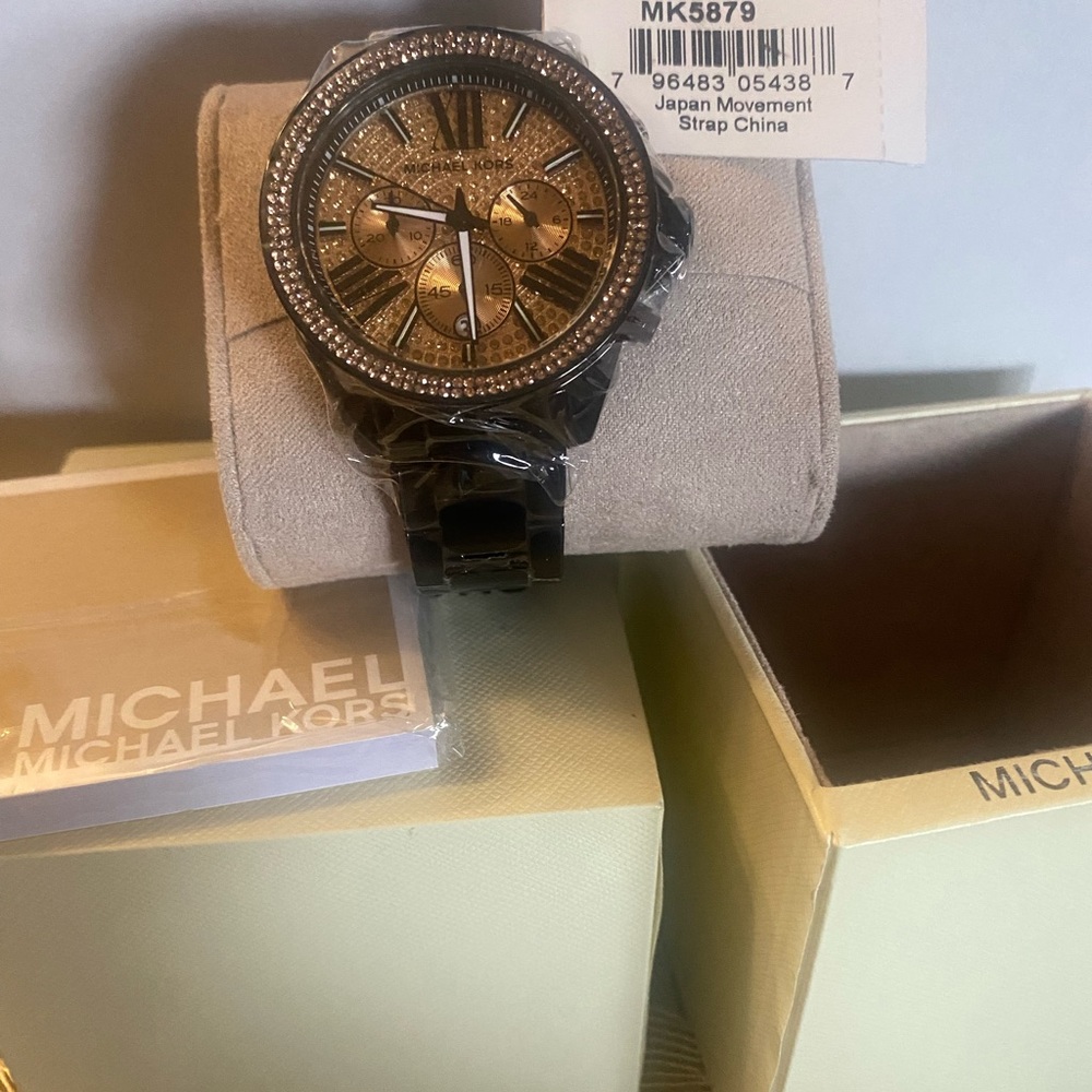 MICHAEL KORS Black Wren Watch MK5879